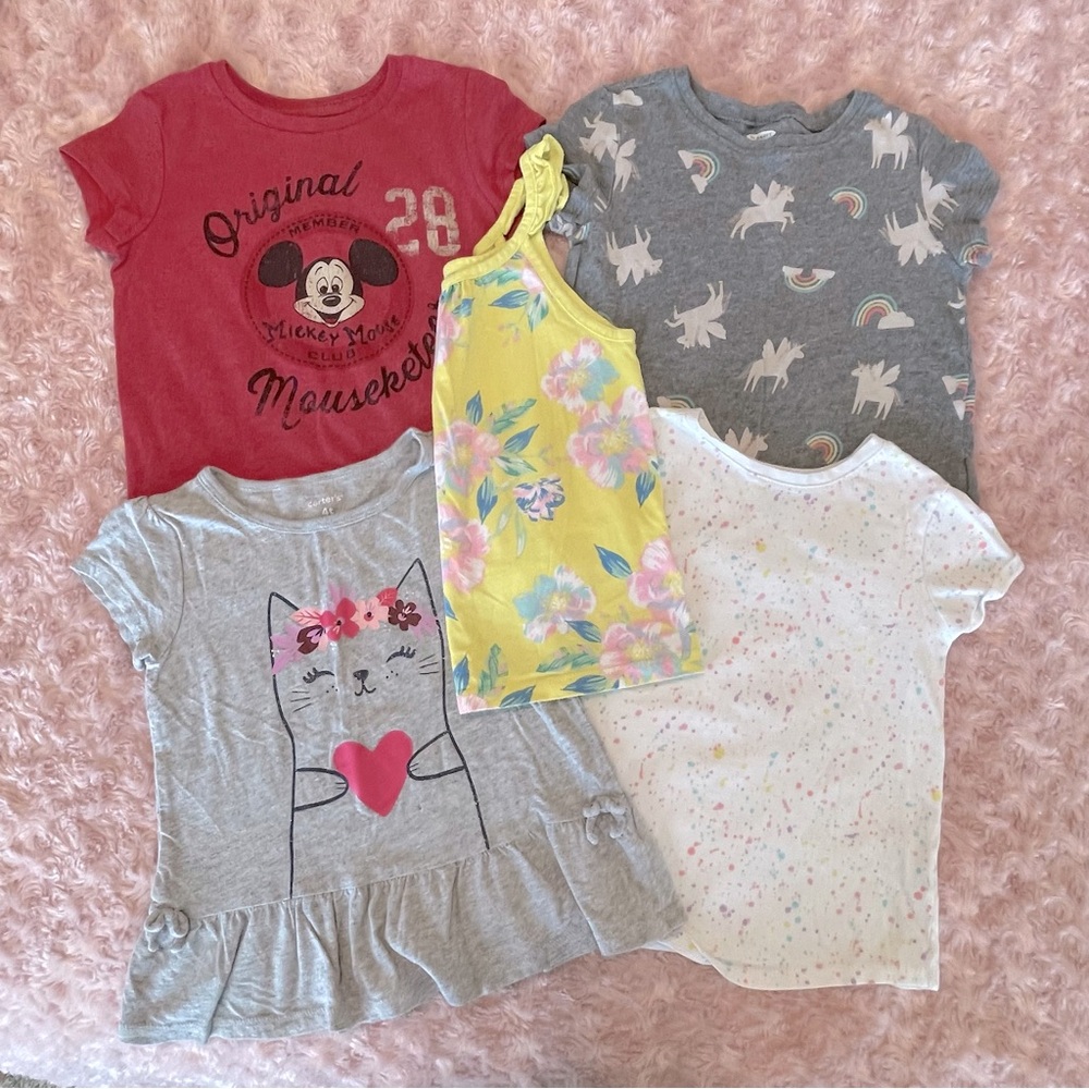 Girls top bundle 4T